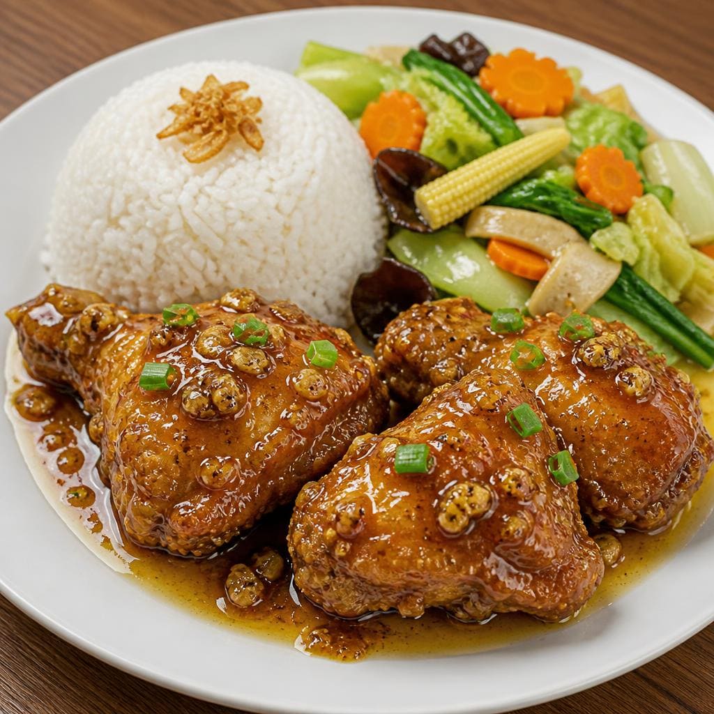 Nasi Ayam Goreng Mentega D’ Cost Seafood